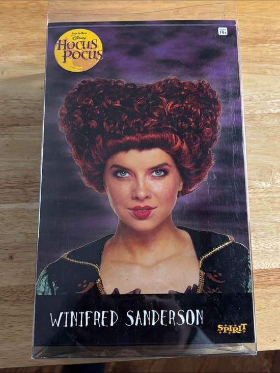Disney Other - Disney Winifred Sanderson Curly Red Head Wig